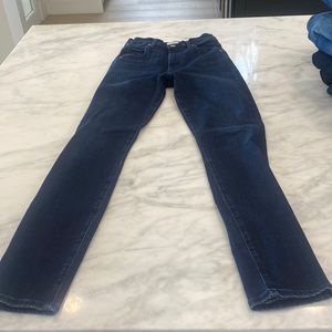 CITIZENS OF HUMANITY CHRISSY. DEEP BLUE SKINNY JEAN.